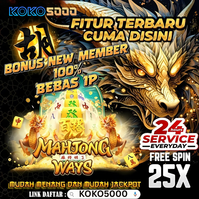 KOKO5000 ✨Scatter Hitam Berjejer Cuma Muncul di Situs Ini